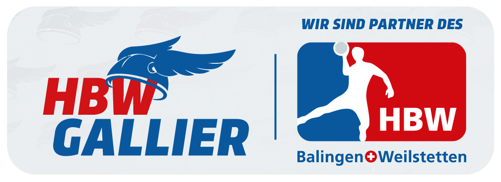 HBW GALLIER – Wir sind Partner des HBW Balingen-Weilstetten